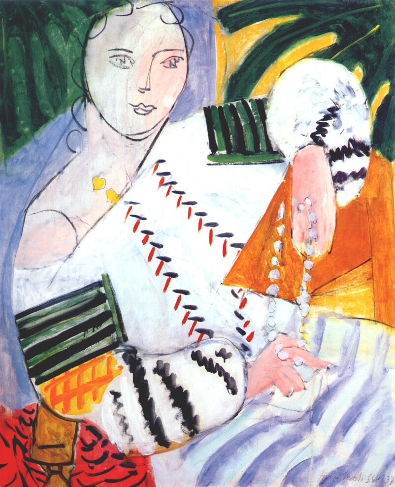 subwaytiles:  Henri Matisse, different perspectives on the Romanian blouse 