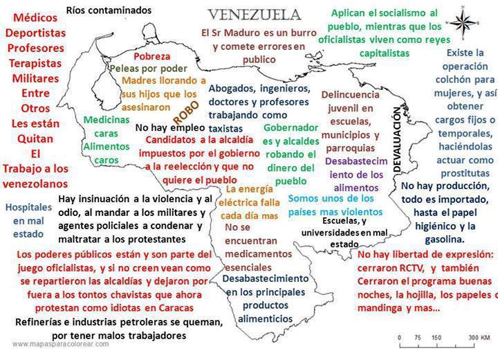 historiadoresuniversales:  Mientras tanto en la Venezuela chavista-madurista-bolivariana.