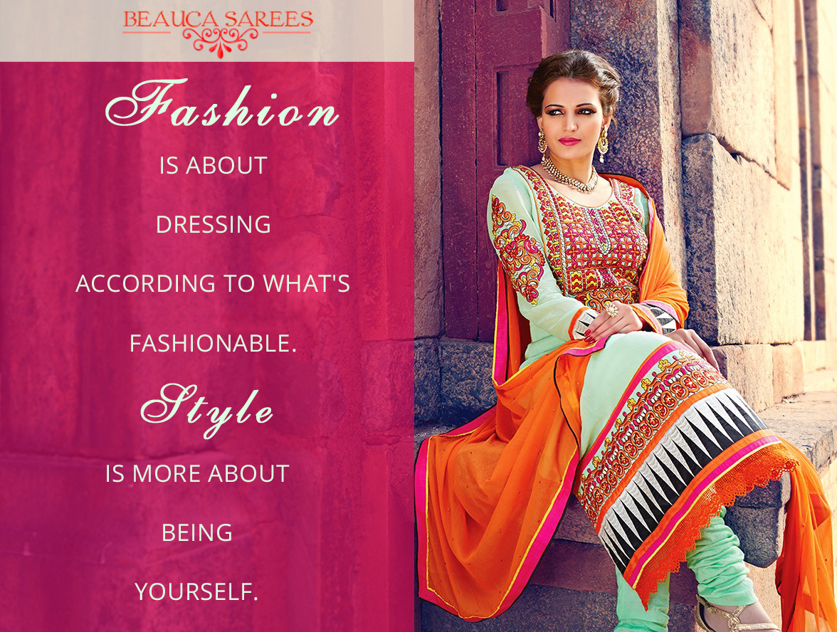 Indian Ethnic Women Fashion Wear — Quote Of...