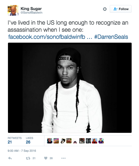 the-movemnt:  Darren Seals, Ferguson activist, porn pictures