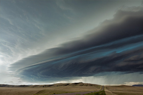 Supercell by Oliver Prince Via Flickr : Day one of one of storm chasing, we witnessed this supercell