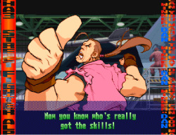 Bison2Winquote — - Akuma/ Gouki, Street Fighter Alpha 2 (Capcom)