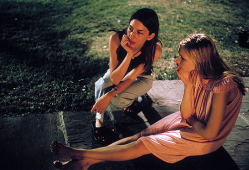 Sofia Coppola And Kirsten Dunst Behind The Scenes Of The Virgin Suicides (1999)