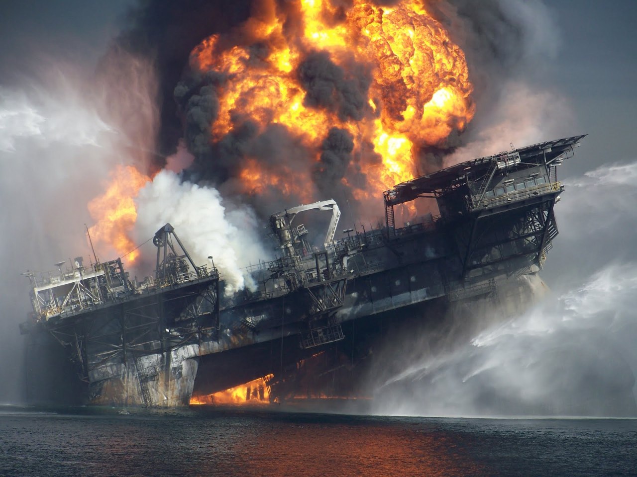 Deepwater Horizon collapse