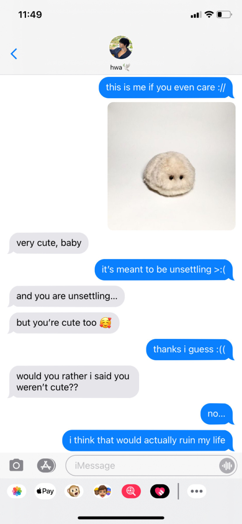 Boyfriend Texts W/ Park Seonghwa