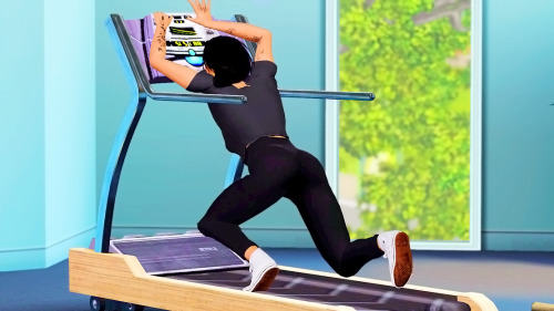 At The Gym To Get Her Athletic Skill Up