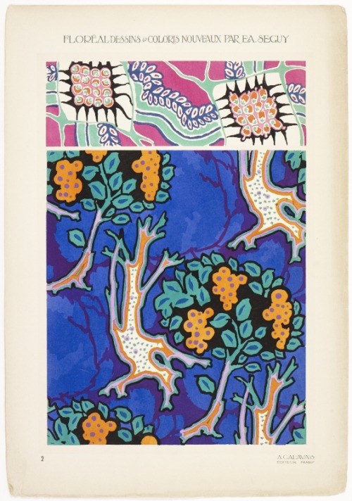 design-is-fine:E. A. Seguy, Floréal, Floral design & New colors, 1920s. Published by A. Calavas.