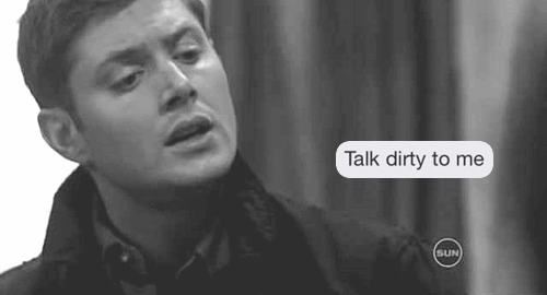 rockandrollchick:  Destiel + deep sexts