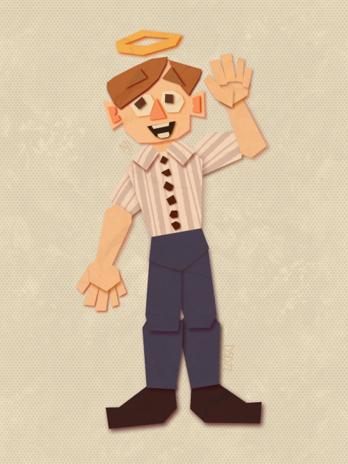 A Quick Test Of Orel I Did A Bit Ago To Test Out A Paper Cut Style!