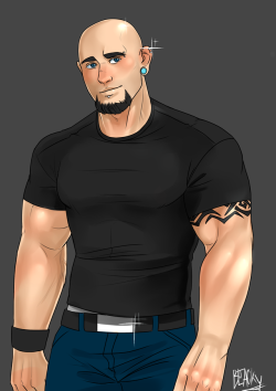 get-on-jb-art: My new Oc Eugene hot isn’t he?