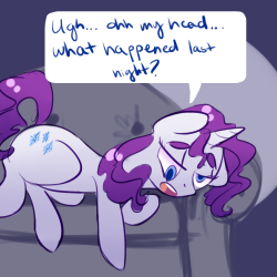 ask-rarity-and-pinkie:  I herd u liek continuations