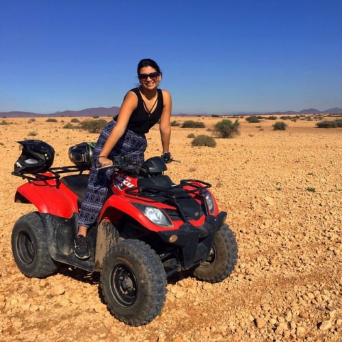 quidditchlesbian: An ATV isn’t the ONLy thing i rode in Morocco…….I also rode a 
