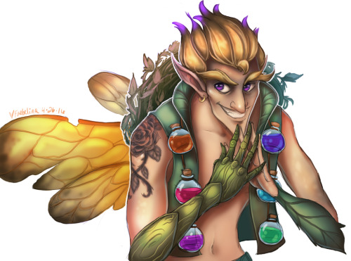 rasec-wizzlbang:whovianpegasister:Overwatch faeries by faebelina.. I like this