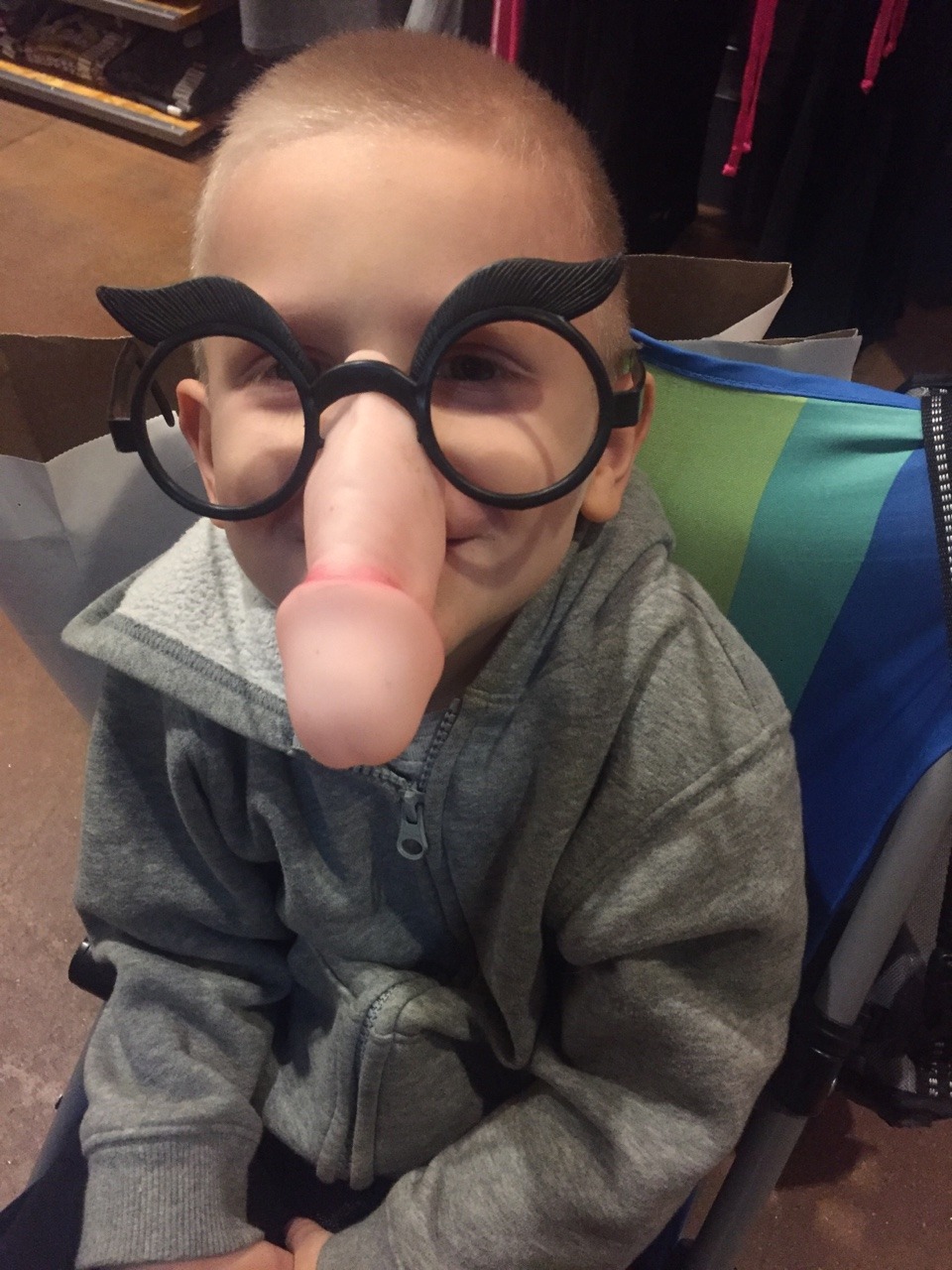 Trip to the mall with the wife and jr