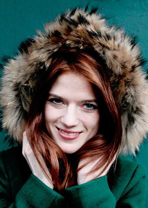 jonsnows: Rose Leslie Photographed by Sophia Evans for The Guardian {January 2015}