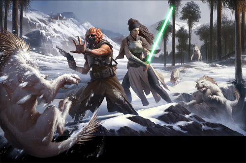   Star Wars: Force and Destiny Beginner Game by wraithdt