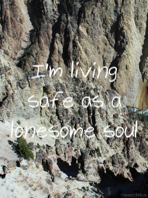 theword4live: The Color Morale / Lonesome SoulMy photo / My edit*Please don’t remove caption*
