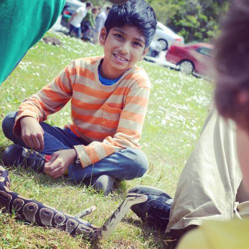 Monty the Ball #Python always brings a smile to our campers’ faces! Check out his amazing peri