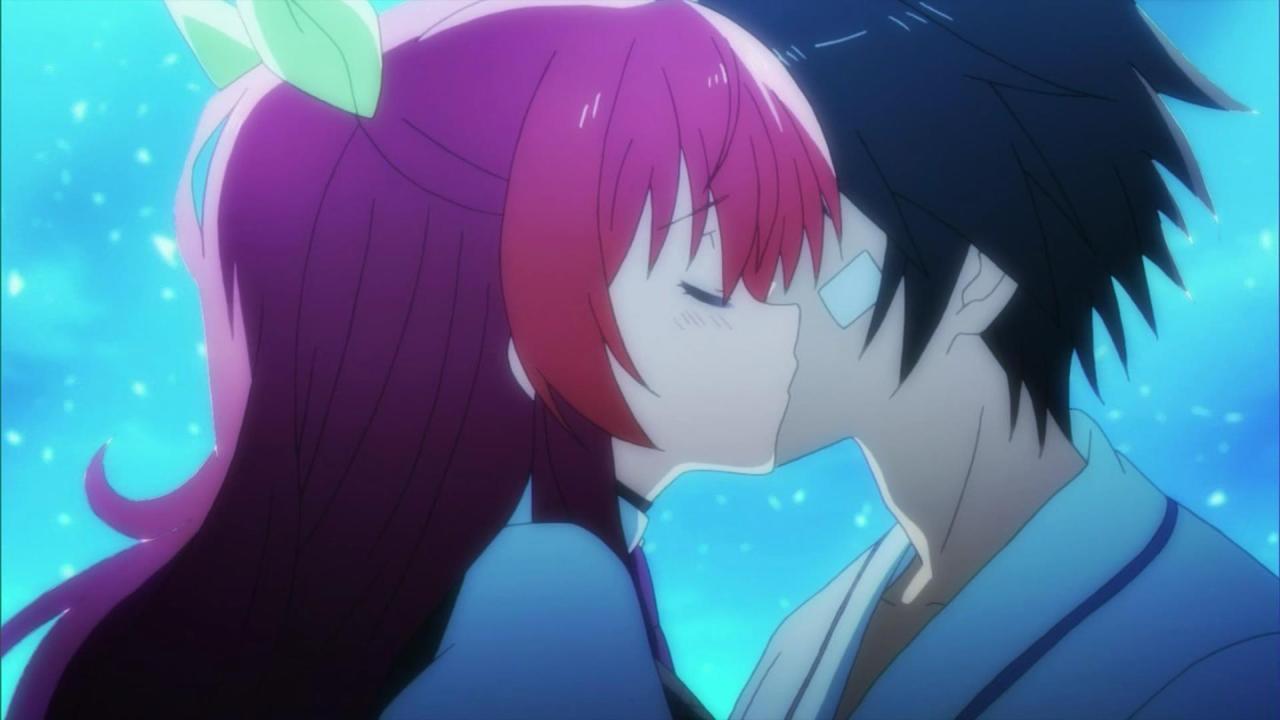 Love is Real — Anime Cheek Kisses (Wide & Extreme Close Up Shot)