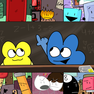 bfb match x pencil | Tumblr