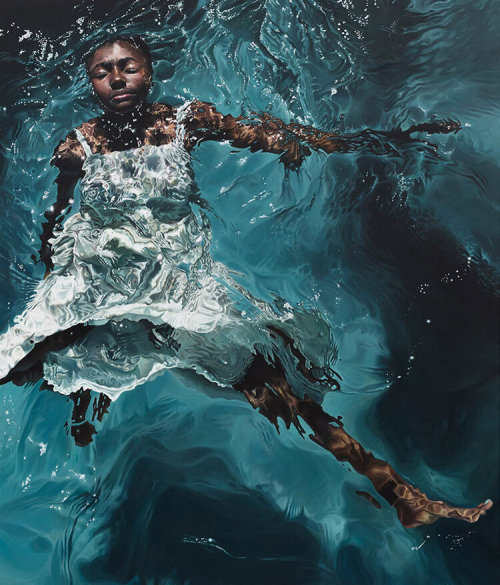 - The water collection. 20′Paintings by Calida Garcia Rawles