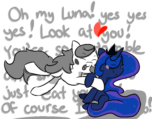 ask-hiimine:   +COLORFUL HUGS! Omg FILLY LUNNA YOU”RE JUST SO PRECIOUS! AAAAA THIS IS TOO MUCH FOR ME TO HANDLE!!  Hnnnng <3