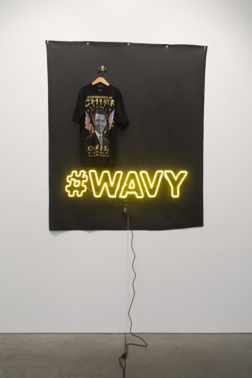 GALLERY: Awol Erizku Gives The Great Art Masters 21st Century Updates In ‘The Only Way is Up