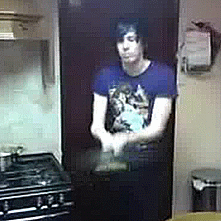 Dan And Phil + Pancake Flips Throughout The Years