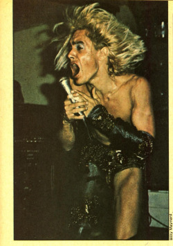 zombiesenelghetto:  Iggy Pop, Creem Magazine, 1974 