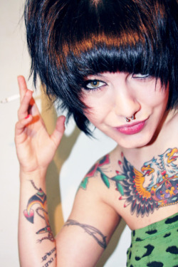 inked-pierced-beautiful:  Follow us at Inked. Pierced. Beautiful.