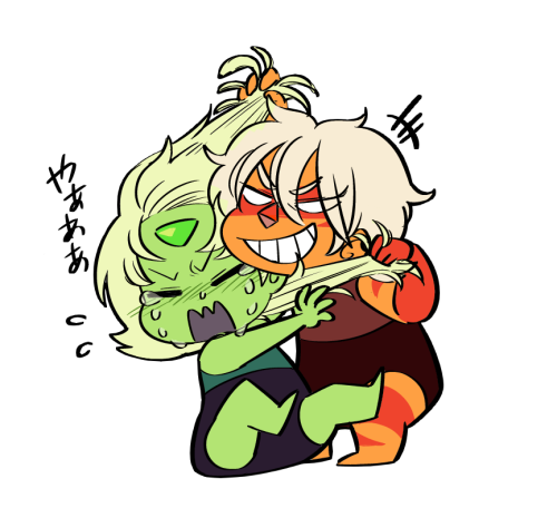 umeguru:  いじめっこジャスペリ   jasper, stop picking on my peri > .<
