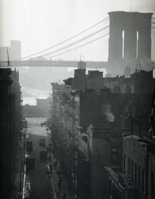 Andreas Feininger was a LIFE Magazine photographer known for his haunting images of New York City. L