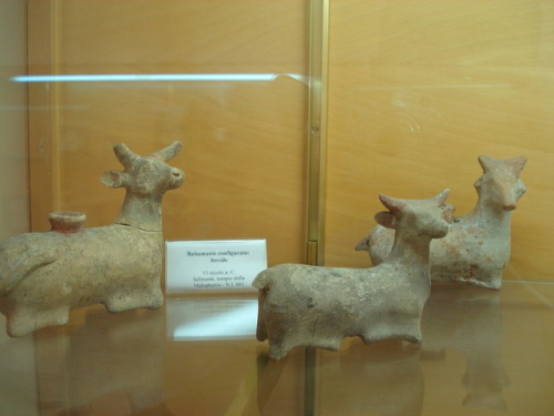 Perfume containers from Selinunte, Sicily* terracotta* 6th century BCE* Museo archeologico regionale