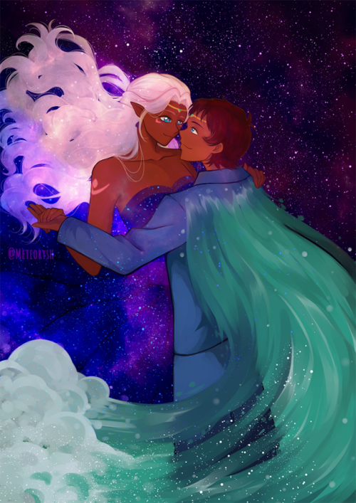 meteorysh: And the Sky fell in love with Sea…My piece for @cottoncandyheartzine ! Thanks for 