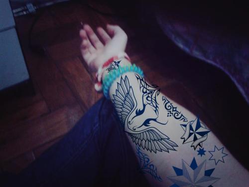 Nova tattoo da #bonumsonus haha  te amo pequena &lt;33