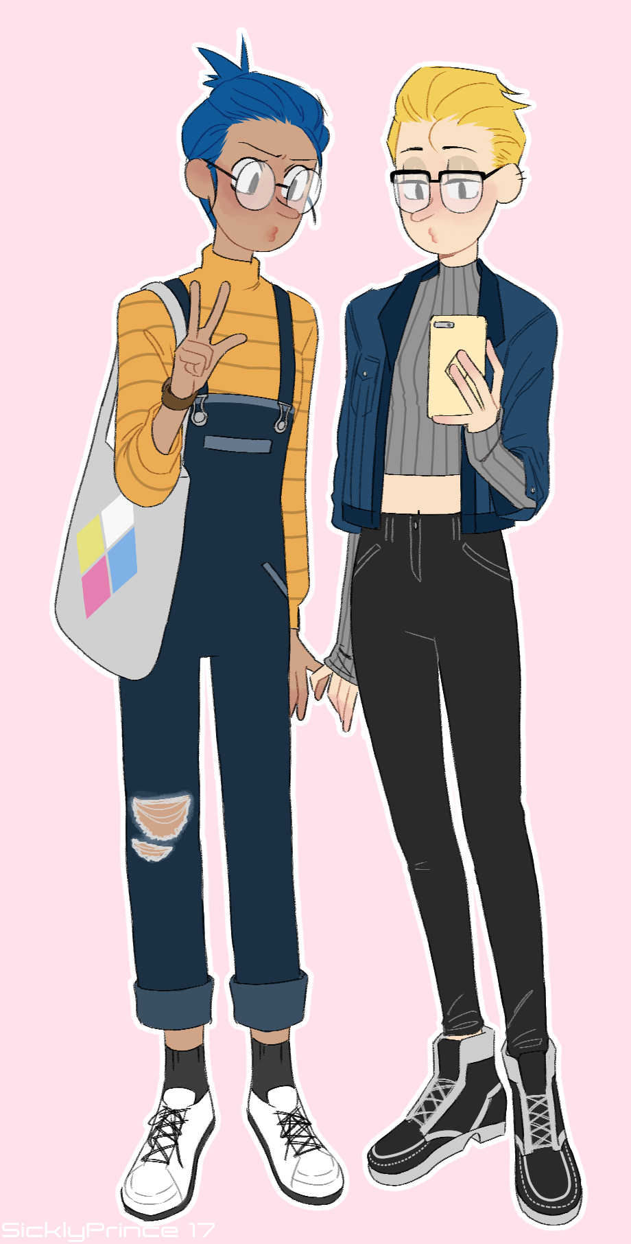 siqlyprince:      (*´∀｀*)ゞ    theyre so fun to draw aahhh some more human!zircon