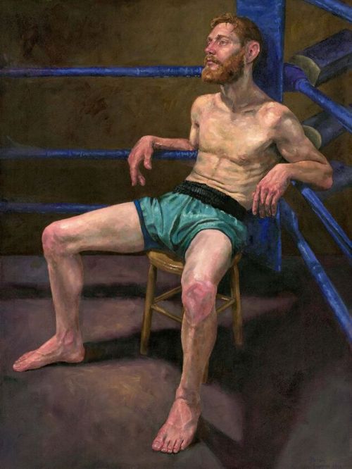 grundoonmgnx:  Peter Lupkin, Pyrrhus, 2012 Oil on canvas, 48 x 36 in