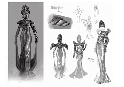 crackerhell:   Concept art for Janelle Monáe’s The ArchAndroid by Chad Weatherford  um YES???? 