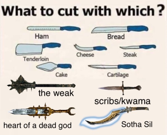 sehtsmemevault: what’s you favourite weapon?  