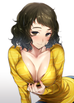 hentai-leaf: Sadayo Kawakami  from Persona 5, by various artists.