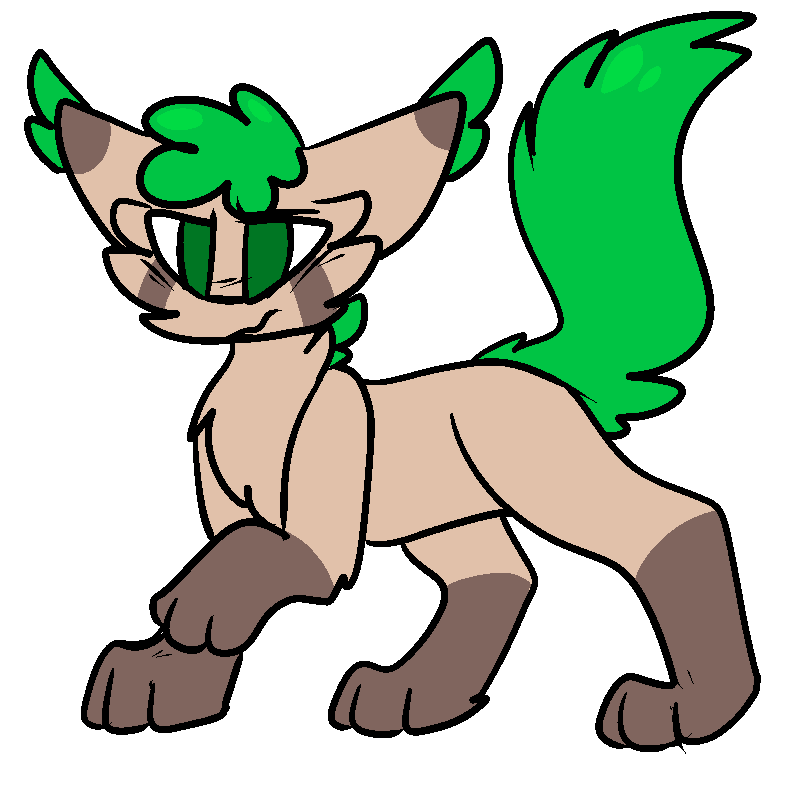 Bfb warrior cats day #2: x (cat name: puddlefoot