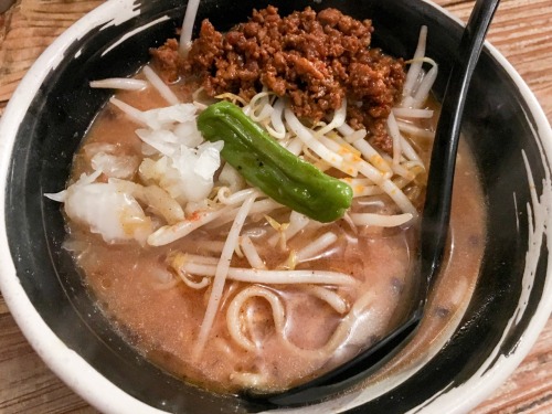 冬麺味噌ラーメン ハマトラ 日吉