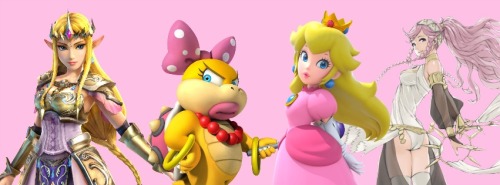 themadpiano:  nintendo & female characters