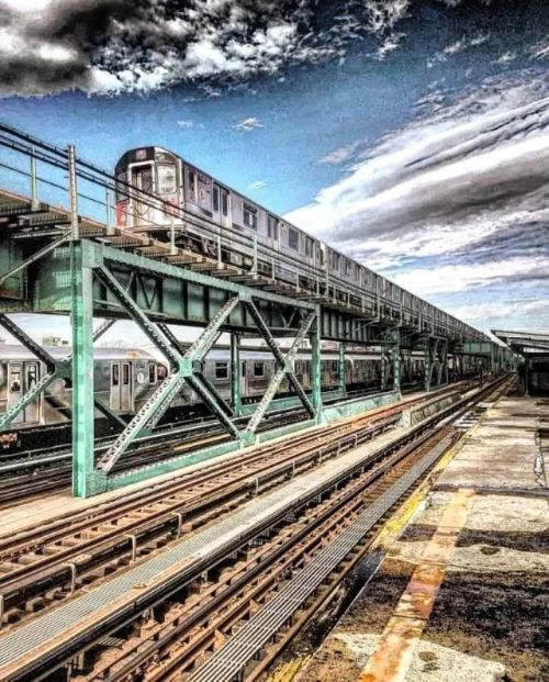 wanderingnewyork:From 2018: The #111th_Street_Station on the No. 7 line, #Queens. #New_York_City_Sub