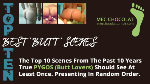 Porn mecchocolat: TOP 10 MOST MEMORABLE BUTT SCENES photos