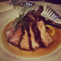 3 #meat #food #porkchop (at Osteria Mozza Singapore)