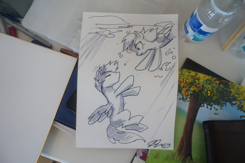 bakpony:  JJ’s sketches from Gala Con 2013.  Part 5/5.  Mind you, I did this all for free.