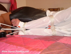 sensualhumiliation:  tied up and helpless…