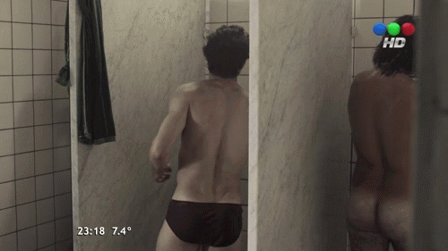 famousnudenaked:  Chino Darin &amp; Benjamin Alfonso Frontal Nude in Historia