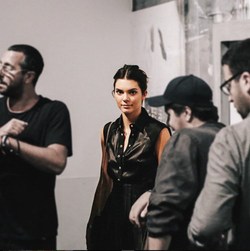 allthingskendall: Tyler J: @kendalljenner in the building last night. #nyc #adidas #adidasorigi